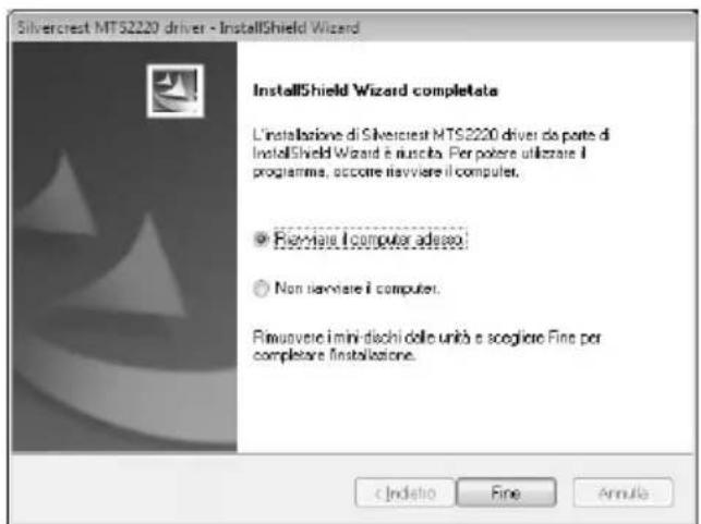 SILVERCREST MTS2220 - Installazione del software - 5