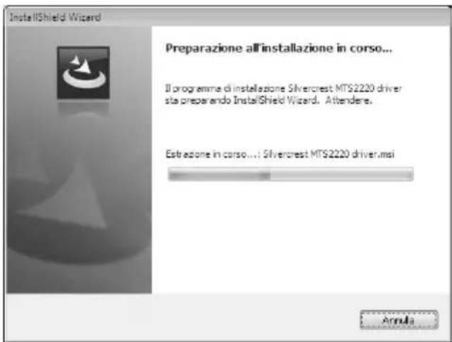 SILVERCREST MTS2220 - Installazione del software - 1