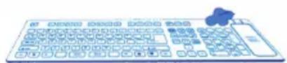 Seal Shield STK503RED - 2) Mit Desinfektionsmitteln abwischen. - 1