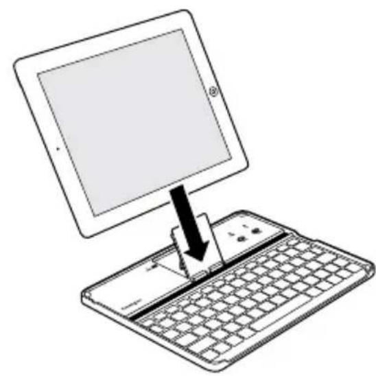 KENSINGTON KeyCover K39785 - Conexión del teclado a su iPad - 3