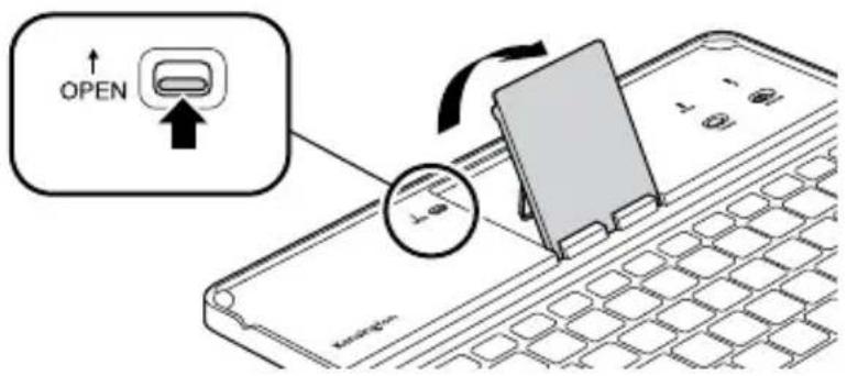 KENSINGTON KeyCover K39785 - Conexión del teclado a su iPad - 1