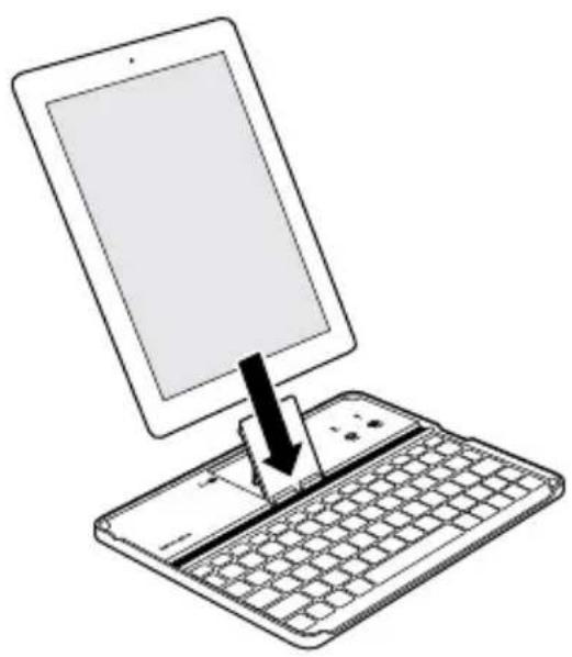 KENSINGTON KeyCover K39785 - A billentyúzet csatlakoztatása az iPadhez - 2