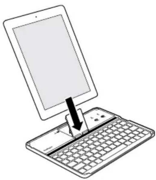 KENSINGTON KeyCover K39785 - Conexión del teclado a su iPad - 2
