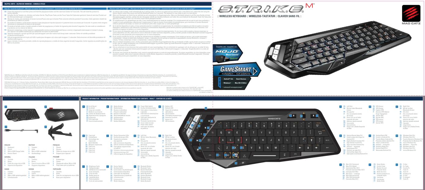 MAD CATZ S.T.R.I.K.E. M - 1