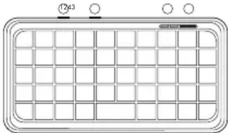 BEEWI BBK201 - Inspección del teclado - 1
