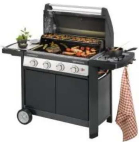 CAMPINGAZ Genesco 4 Classic L Deluxe - BARBECUES : GENESCO & OTHELLO 3 - 4 CLASSIC L & CLASSIC L DELUXE - 4
