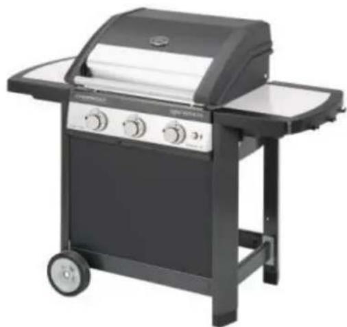 CAMPINGAZ Genesco 3 Classic L Deluxe - BARBECUES : GENESCO & OTHELLO 3 - 4 CLASSIC L & CLASSIC L DELUXE - 1