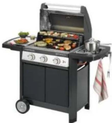 CAMPINGAZ Genesco 3 Classic L Deluxe - BARBECUES : GENESCO & OTHELLO 3 - 4 CLASSIC L & CLASSIC L DELUXE - 2