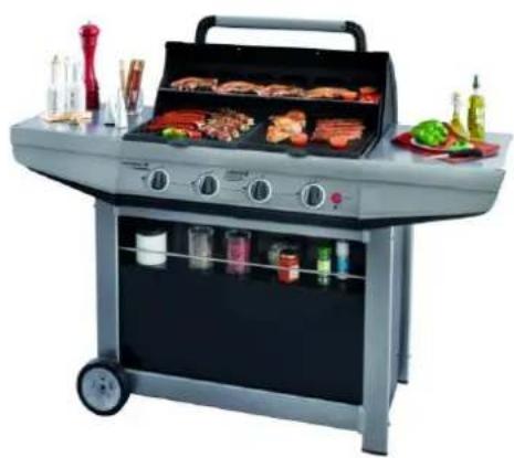 CAMPINGAZ Adelaide 3 Deluxe Premium - BARBECUES : ADELAIDE : 3 - 4 PREMIUM - PREMIUM DELUXE - 3