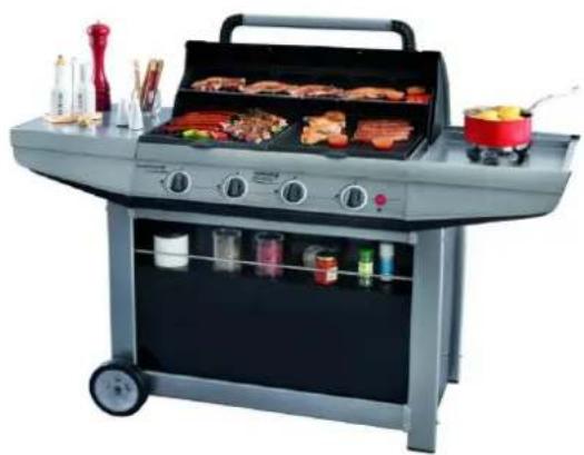 CAMPINGAZ Adelaide 3 Deluxe Premium - BARBECUES : ADELAIDE : 3 - 4 PREMIUM - PREMIUM DELUXE - 4