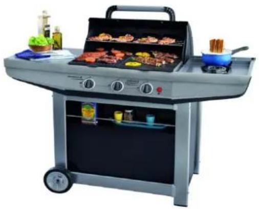 CAMPINGAZ Adelaide 4 Premium Deluxe - BARBECUES : ADELAIDE : 3 - 4 PREMIUM - PREMIUM DELUXE - 2