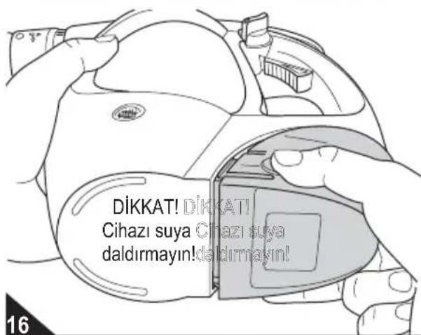 DIRT DEVIL AquaClean M317 - Uyari: - 1