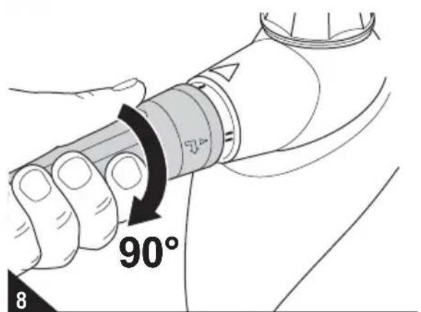 DIRT DEVIL AquaClean M317 - Attaching the pinpoint nozzle - 4