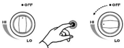 GRANDHALL IT 2002 3B - MODE D'EMPLOI DU BRÛLEUR PRINCIPAL - 1