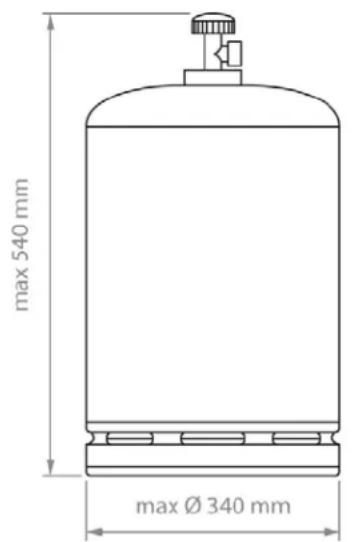 KOENIG Sovereign 90 B08173 - BOUTEILLES DE GAZ - 1