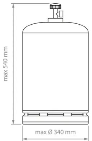 KOENIG Magic Pro 70 B08165 - GASFLASCHEN - 1