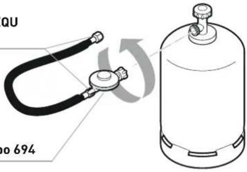 Enders Urban - I dadi di raccordo presentano una filettatura sinistrorsa. - 1