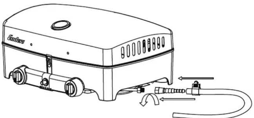 Enders Urban - Las tuercas de unión son de rosca a la izquierda. - 1