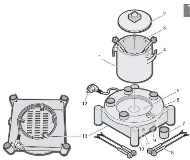 PRINCESS Lets Cook Deluxe 172661 - 1