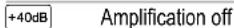 SWITEL TF520 - Amplifying the receiver volume to +40 dB - 2