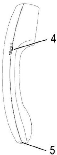 SWITEL TE18 - Éléments de manipulation - 2