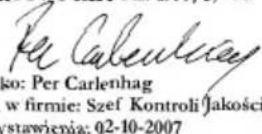 DORO Aub200h+sa - DEKLARACJA ZGODNOSCI - 1