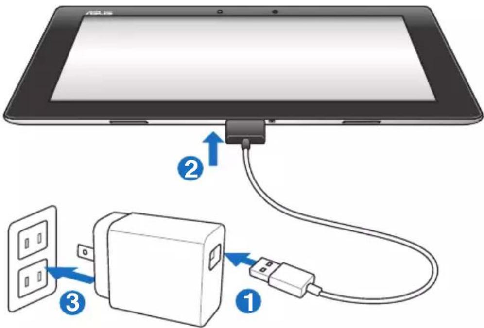 ASUS Transformer Pad TF0070 - Charger le Transformer Pad - 1