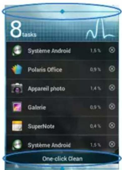 ASUS Transformer Pad TF0070 - Pour utiliser le gestionnaire des tâches : - 2