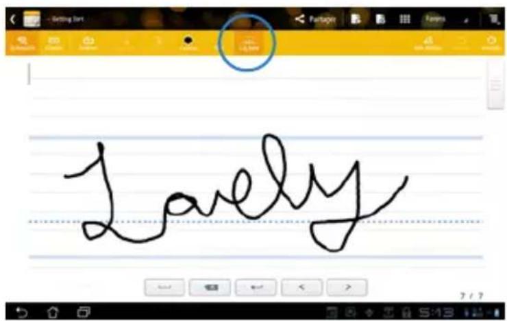 ASUS Transformer Pad TF0070 - Utiliser les bloc-notes - 2