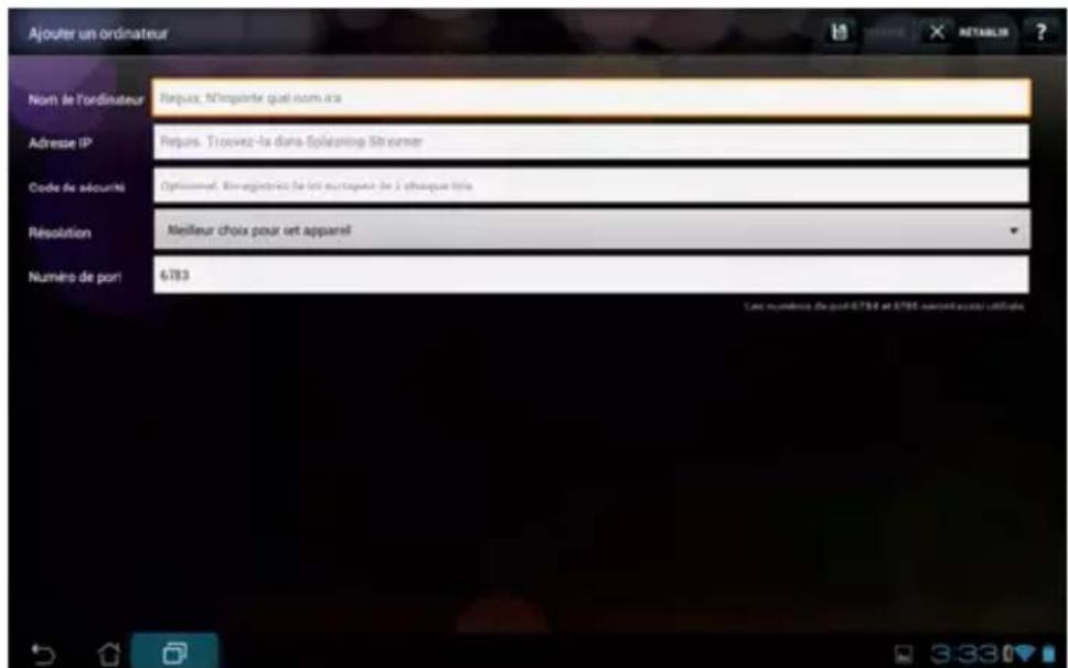 ASUS Transformer Pad TF0070 - Utiliser MyDesktop sur le Transformer Pad : - 4