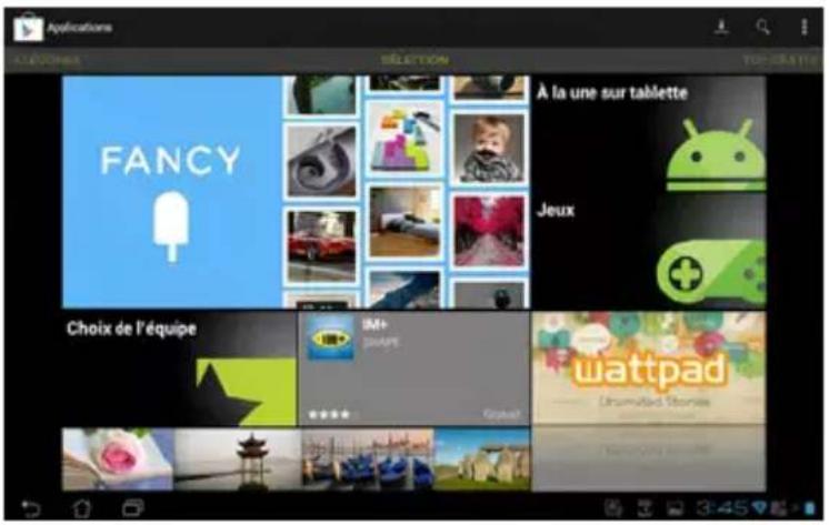 ASUS Transformer Pad TF0070 - Pour accéder au Play Store : - 3