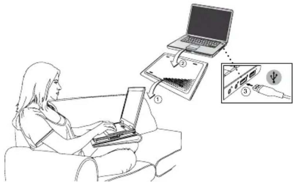 TARGUS AWE79EU - Targus Lap Chill Mini - 1