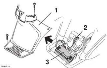 YAMAHA Slider 50 (2014) - Batterie - 1