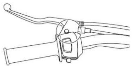 YAMAHA Slider 50 (2014) - Lubrification des leviers de frein avant et arrière - 2