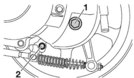 YAMAHA Neos50 (2014) - Huile de transmission finale - 1