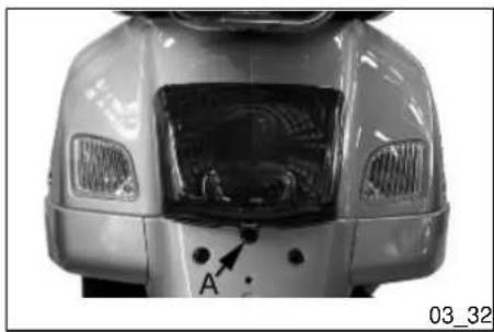VESPA S 125 GT - Clignotants avant (03\_31) - 1