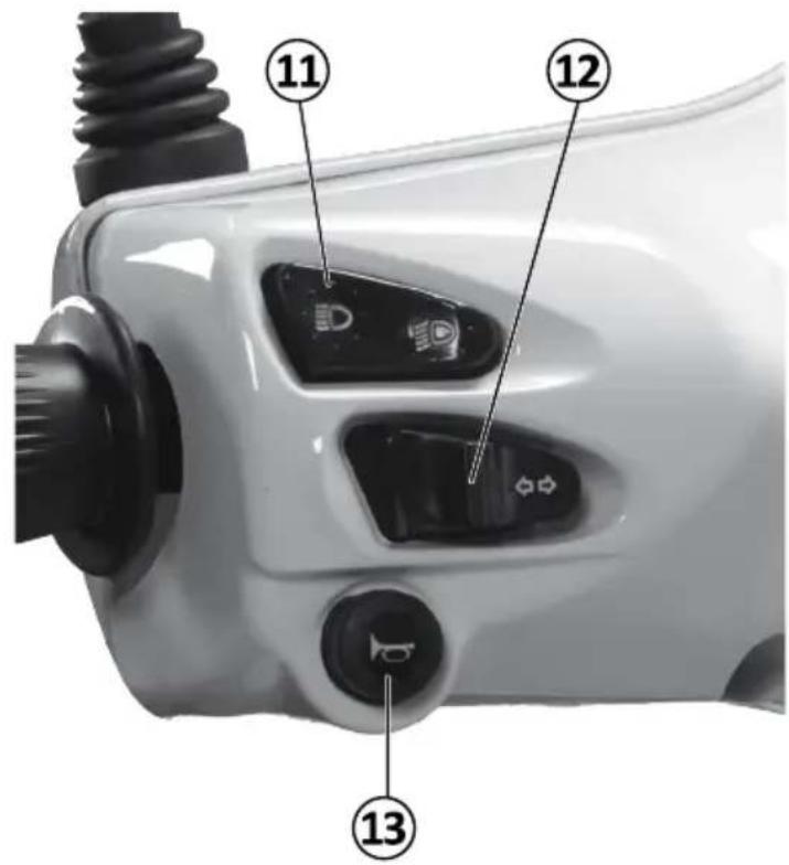 Mash Storia 50cc - Contacteur de démarrage (Pour les modèles équipés d'un démarreur électrique) - 1