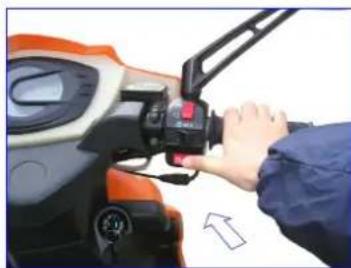 Baotian BT49QT28C - demarrage electrique du scooter - 1