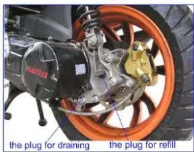 Baotian BT49QT28C - Huile de transmission - 1