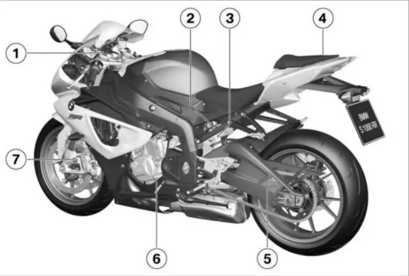 BMW S 1000 RR (2010) - 全体図 - 1