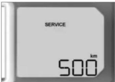 BMW S 1000 RR (2010) - サービス表示 - 2