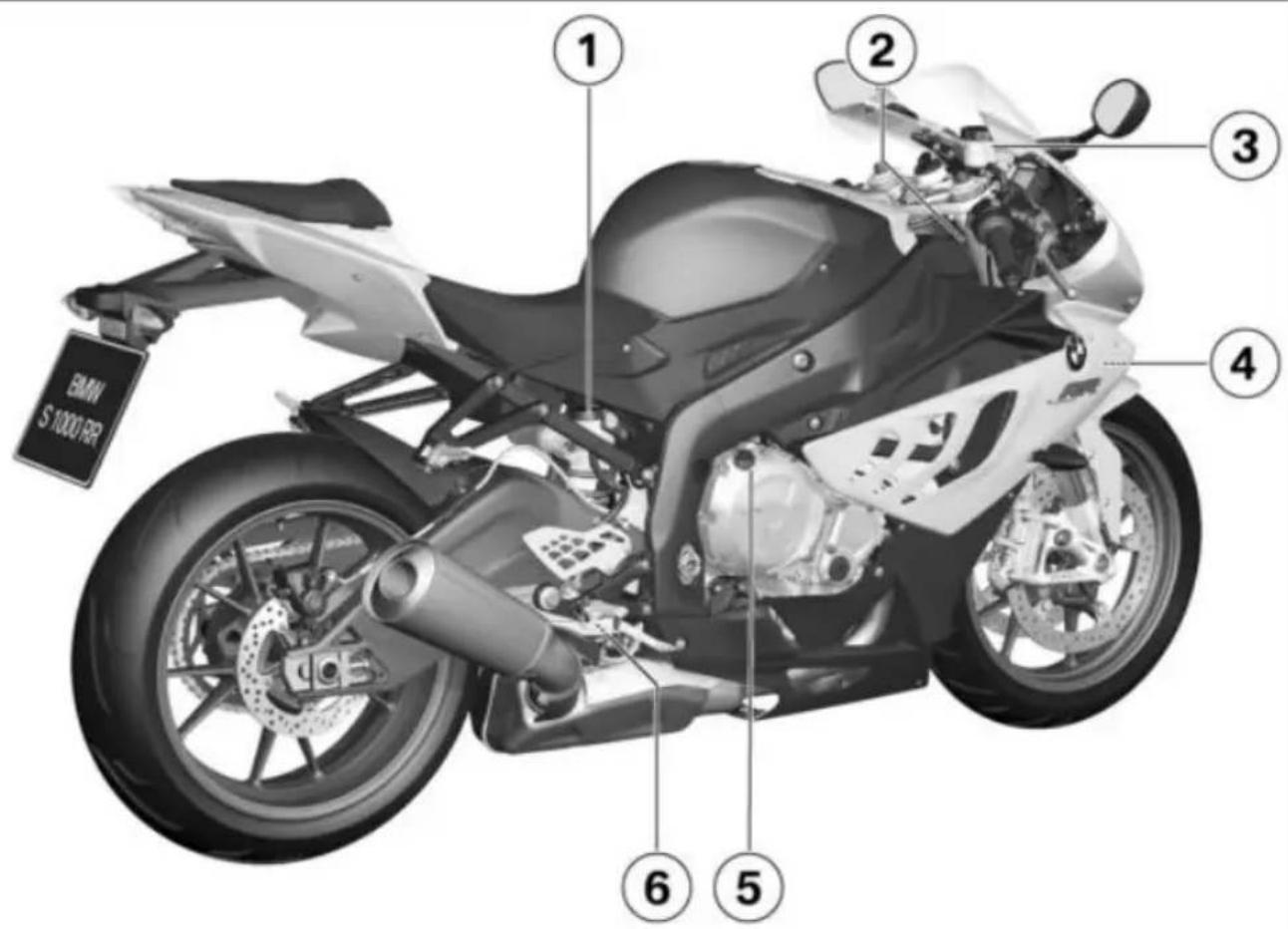 BMW S 1000 RR (2010) - 左側面 - 1