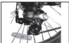 WAYSCRAL W502 - 5) Reglage du déraillleur - 1