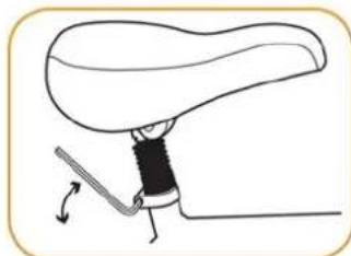 B'twin BeBike 5 - Reglage de la selle - 2