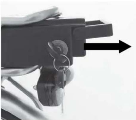 B'twin BeBike 5 - Retirer la batterie du velo - 2