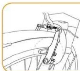 B'twin BeBike 5 - Informations sur le réglage des freins - 2