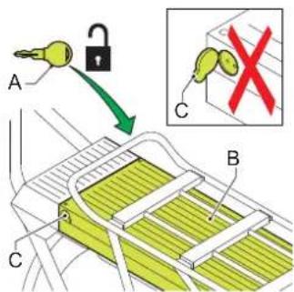 Batavus Lucca Ego - Batterijpakket uitnemen - 1