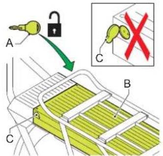 Batavus Lucca Ego - Batteriepaket herausnehmen - 1