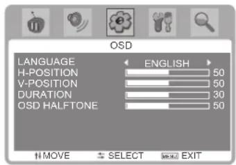 Erisson 19LES61 - Настройка МЕНЮ - 1