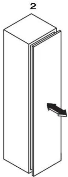 Hülsta CEPOSI - Wandsteckbord - 2